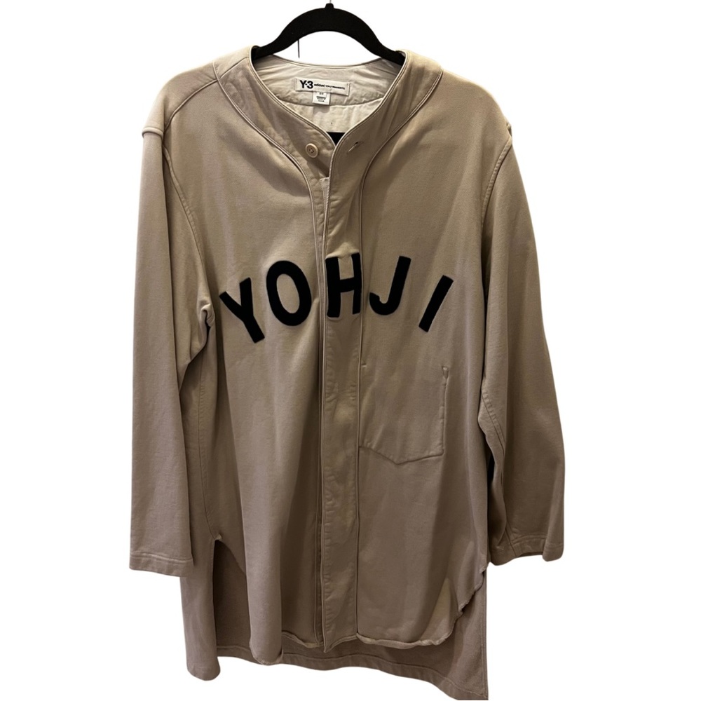 Y-3 Mens Zip Elongated Jacket
